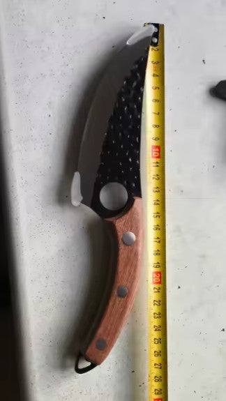 Foto de cliente: cuchillo grande junto a una huincha de medir