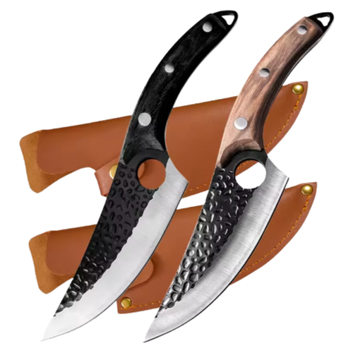 Pack 2 cuchillos grandes con sus fundas