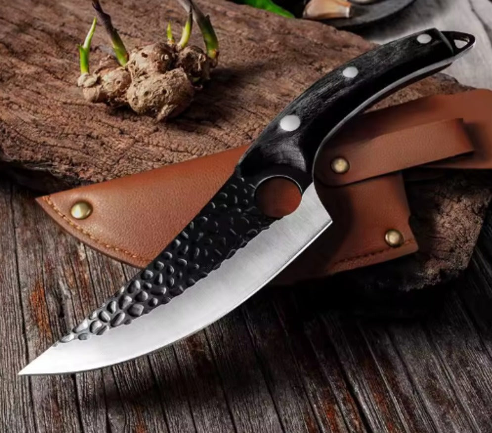 Anatomía del cuchillo grande negro