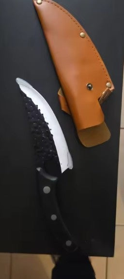 Foto de cliente: cuchillo grande negro con su funda