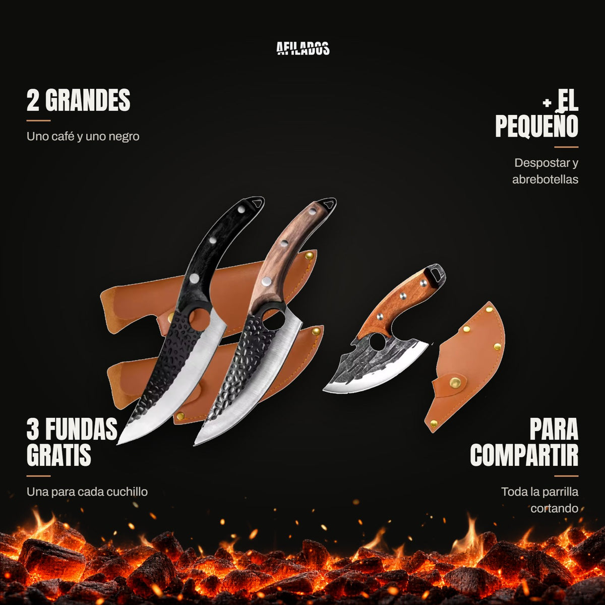 Beneficios del Pack Trío Afilados